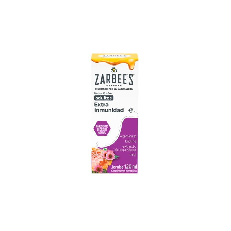 Zarbees Jarabe Adulto Extra Inmunidad 120ml - Image 1