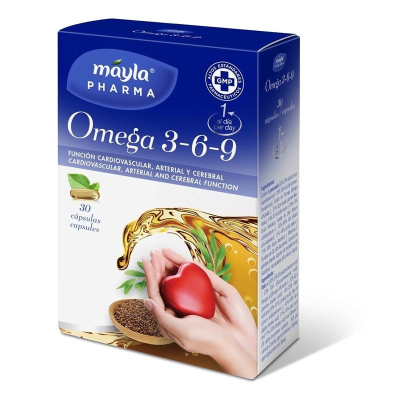 Mayla Pharma Omega 3 6 9 30 Cápsulas - Image 1