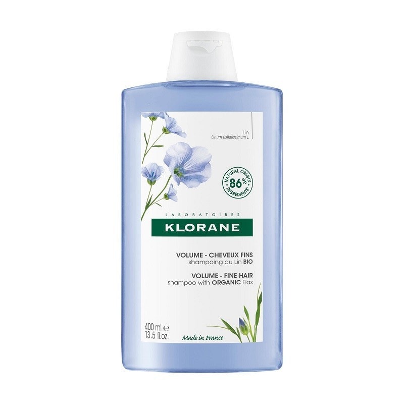Klorane Champú a las Fibras de Lino 400ml - Image 1