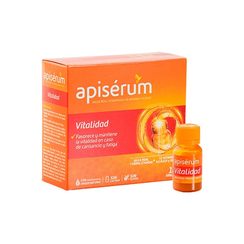 Apisérum Vitalidad Jalea Real 18 Viales - Image 1