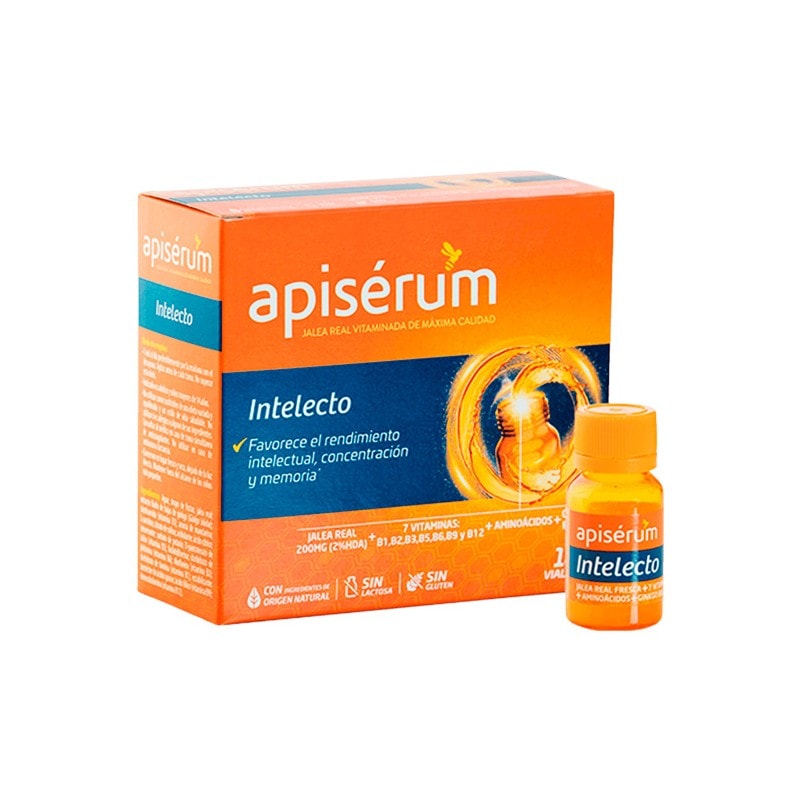 Apisérum Intelecto Jalea Real 18 Viales - Image 1