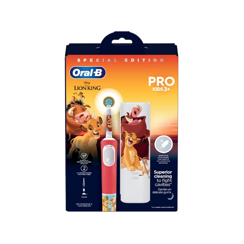 Oral-B Pro Kids Cepillo Eléctrico Rey León 3+ - Image 1