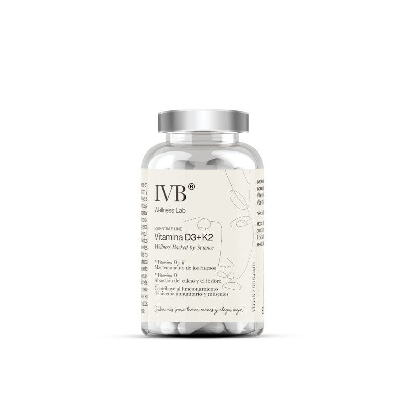 IVB Vitamina D3 + K2 60 Cápsulas - Image 1