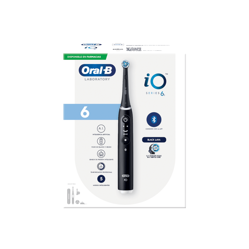 Oral-B iO 6 Cepillo Eléctrico Negro - Image 1