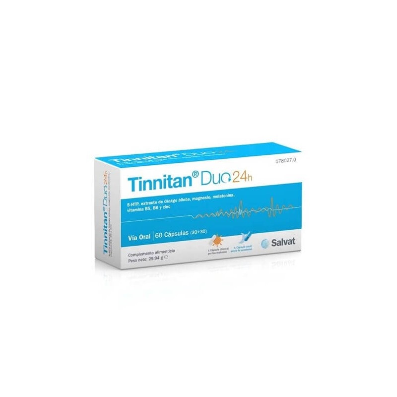 Tinnitan Duo 24h 60 Cápsulas - Image 1