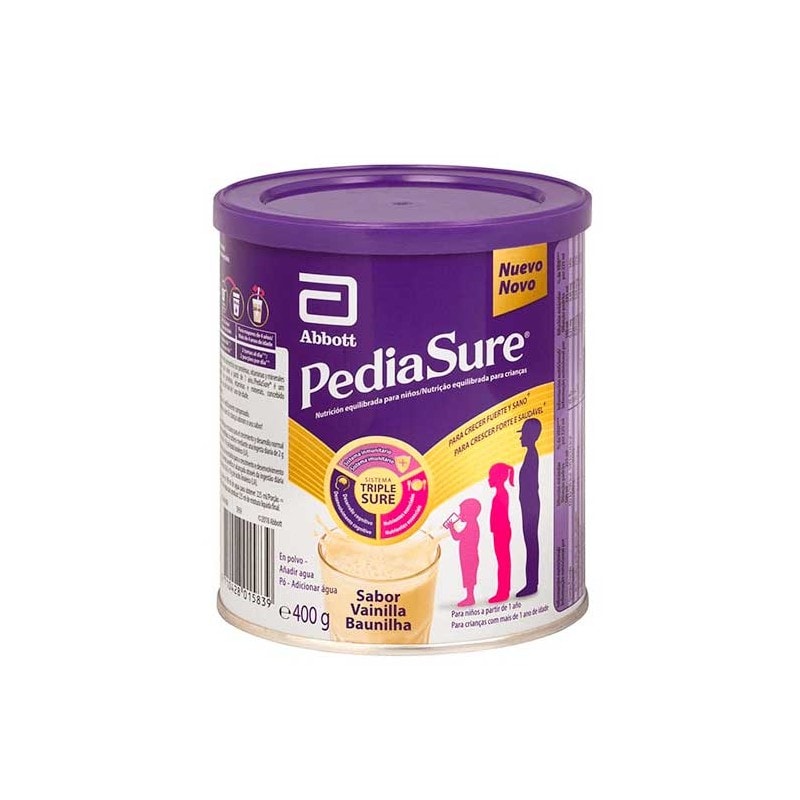 Pediasure Polvo Lata Vainilla 400g - Image 1