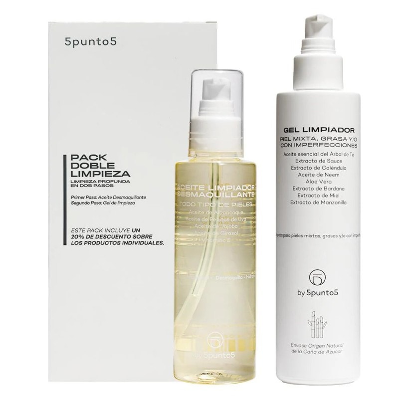 5punto5 Pack Doble Limpieza Pieles Grasas - Image 1