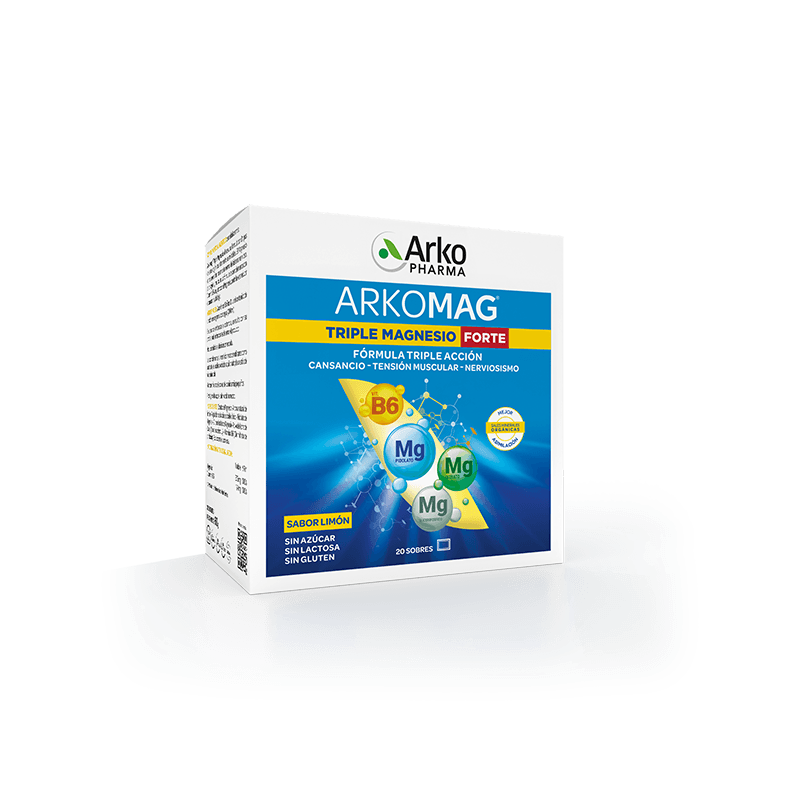 Arkomag Triple Magnesio Forte 20 Sobres - Image 1
