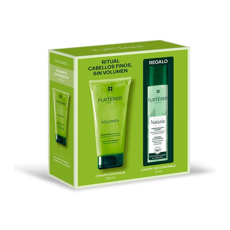 Rene Furterer Volumea Champú 200ml + Champu Seco Naturia 75ml - Image 1