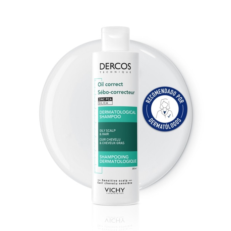 Dercos Anticaspa Champú Sebo Control Purificante 200ml - Image 1