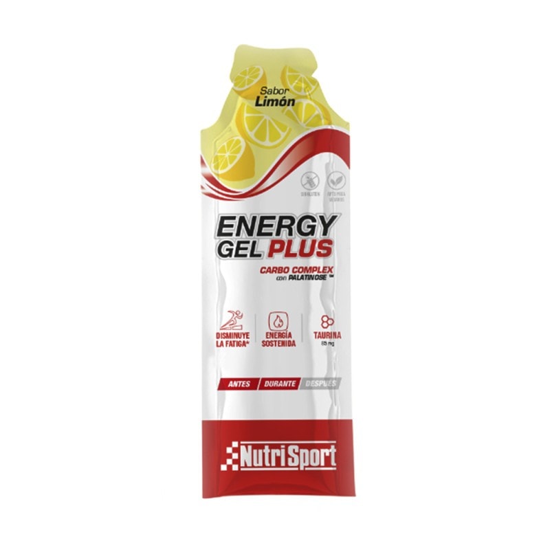Nutrisport Energy Gel Plus Limón 18 Unidades - Image 1