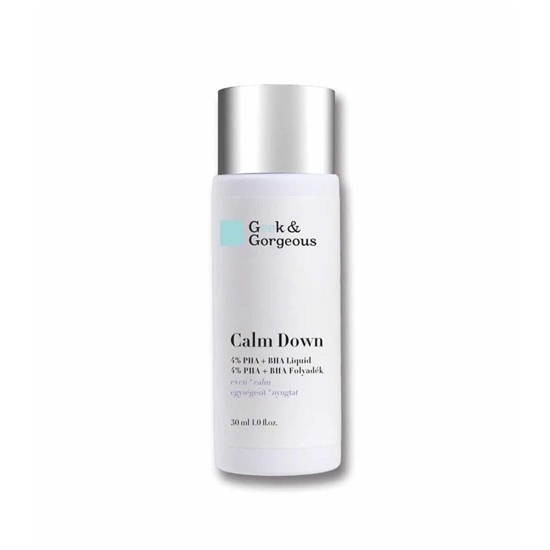 Geek & Gorgeous Calm Down 3,2% Pha + 0,8% Bha 30ml - Image 1