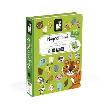 Jeu éducatif magnétique Janod - Magnéti'book - Animaux - Image 1