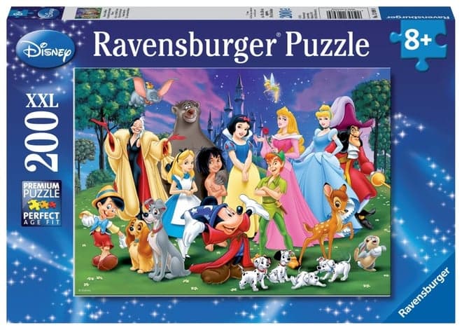 Puzzle 200 p XXL - Les grands personnages Disney