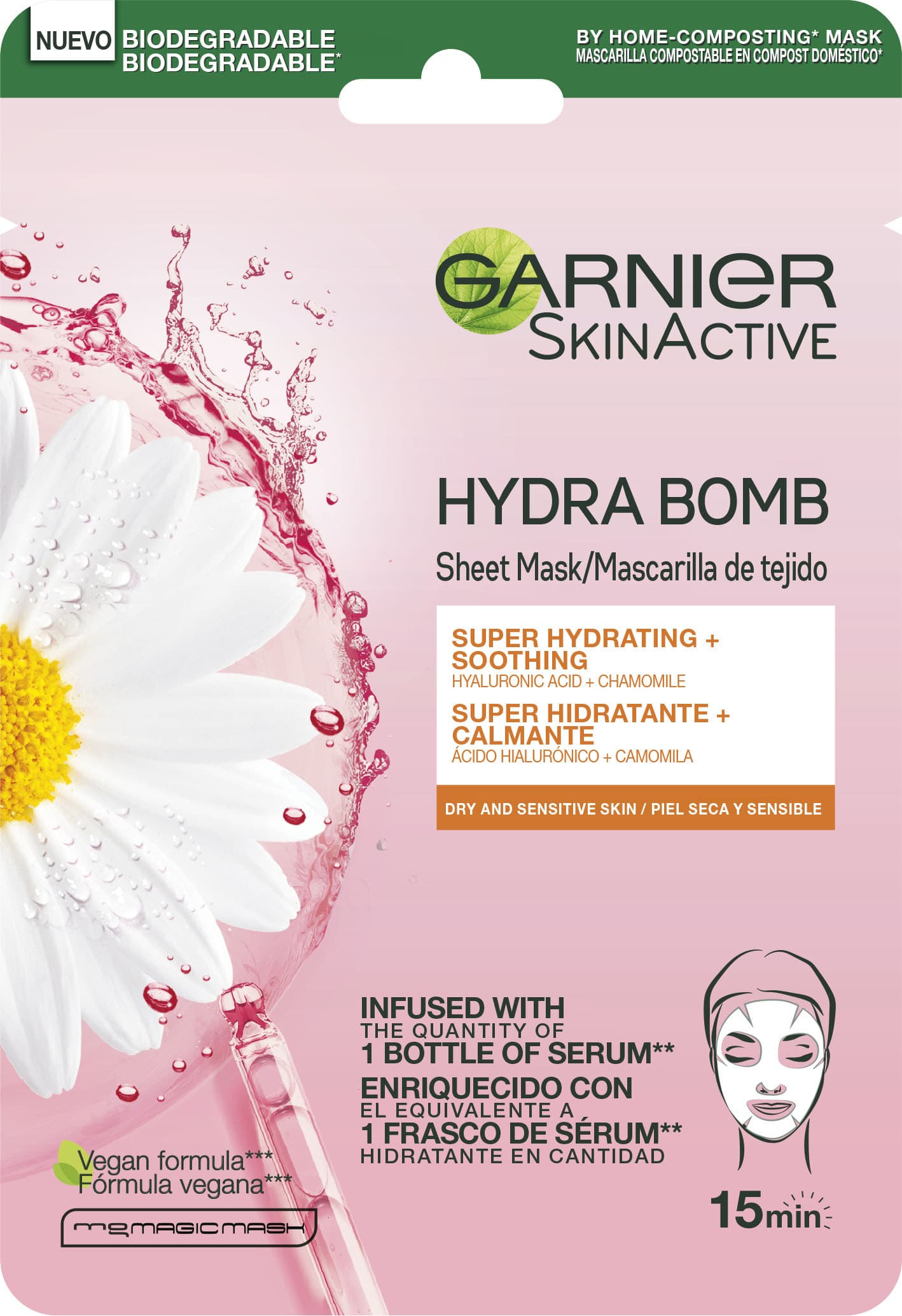 Garnier
Mascarilla Hidratante Calmante