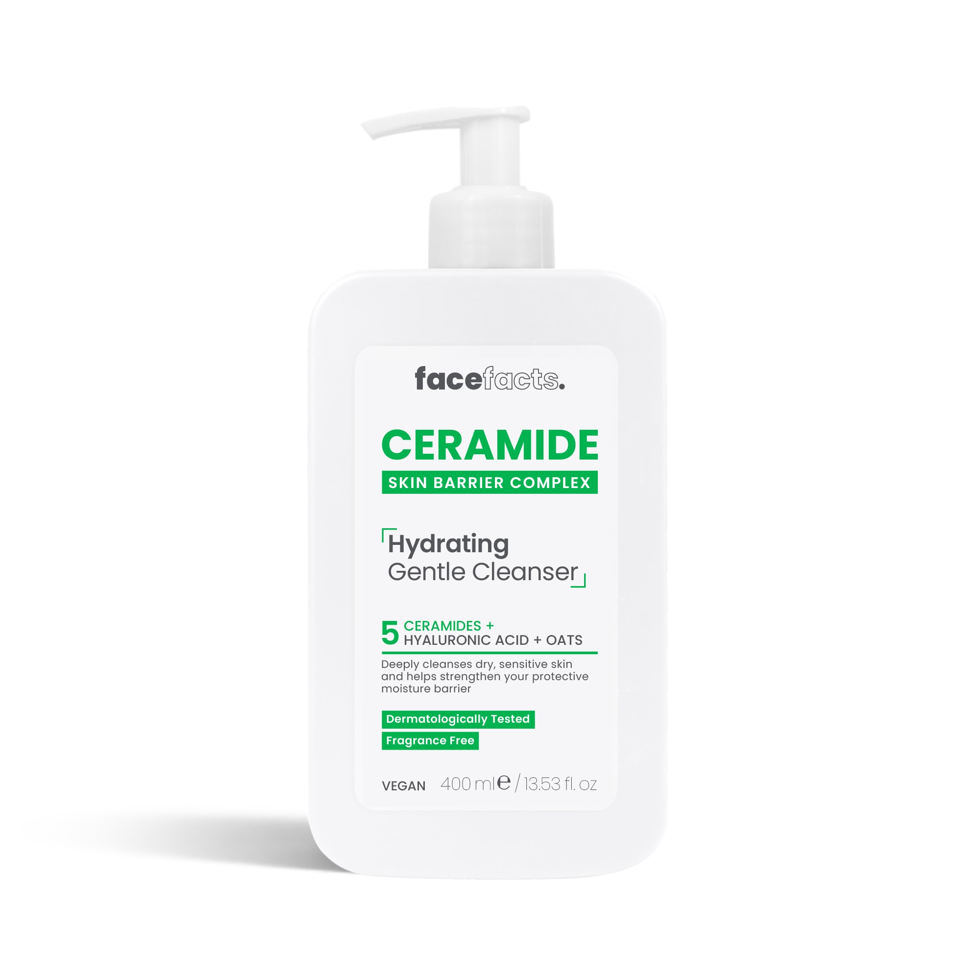 FaceFacts.
Ceramide Hydrating Gentle Cleanser Limpiador Suave Hidratante - Image 1