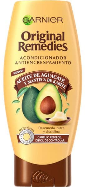 Garnier
Acondicionador anti-encrespamiento con Aceite de Aguacate y Manteca de Karité