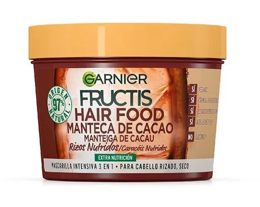 Garnier
Fructis Hair Food Mascarilla para el Cabello con Manteca de Cacao - Image 1