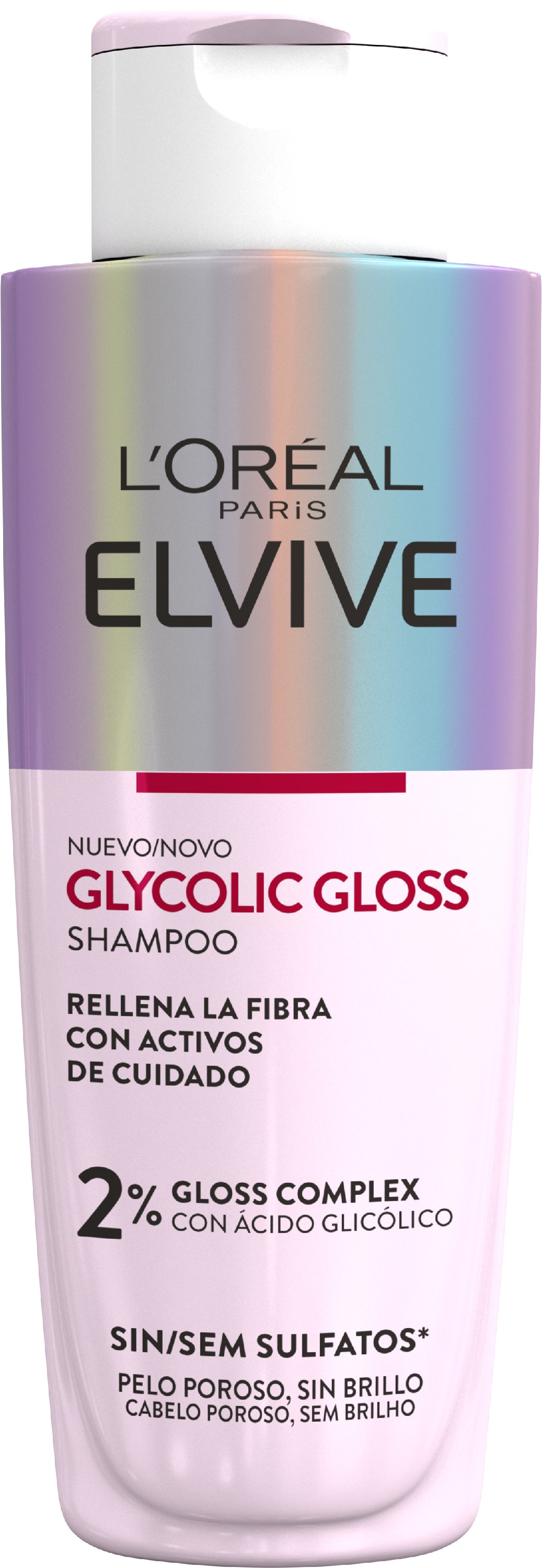 L'Oréal París
Elvive Champú Glycolic Gloss Sin Sulfatos - Image 1