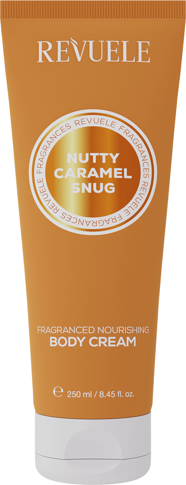 Revuele
Nutty Caramel Snug Crema Corporal Nutritiva Perfumada - Image 1