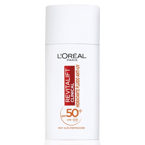 L'Oréal París
Revitalift Clinical Fluido Hidratante Anti-UV Diario con Vitamina C