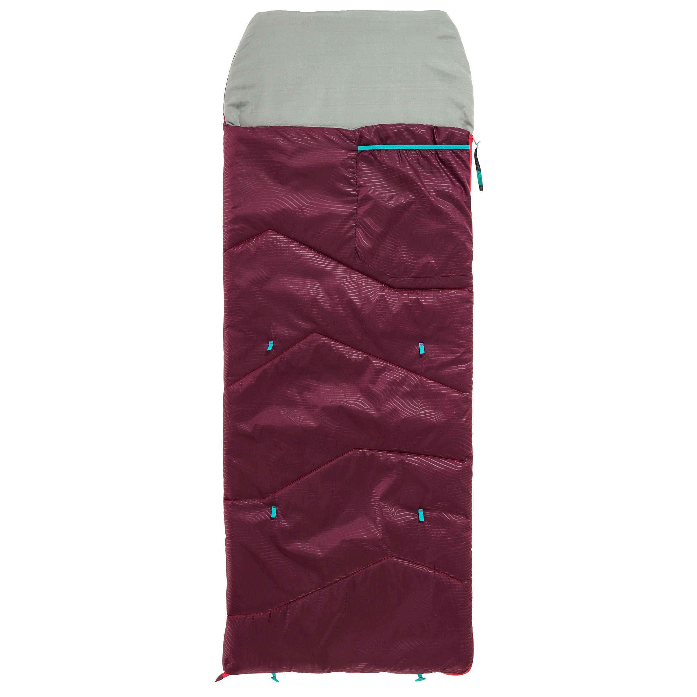 Sac de couchage enfant 10°C prune - Image 1