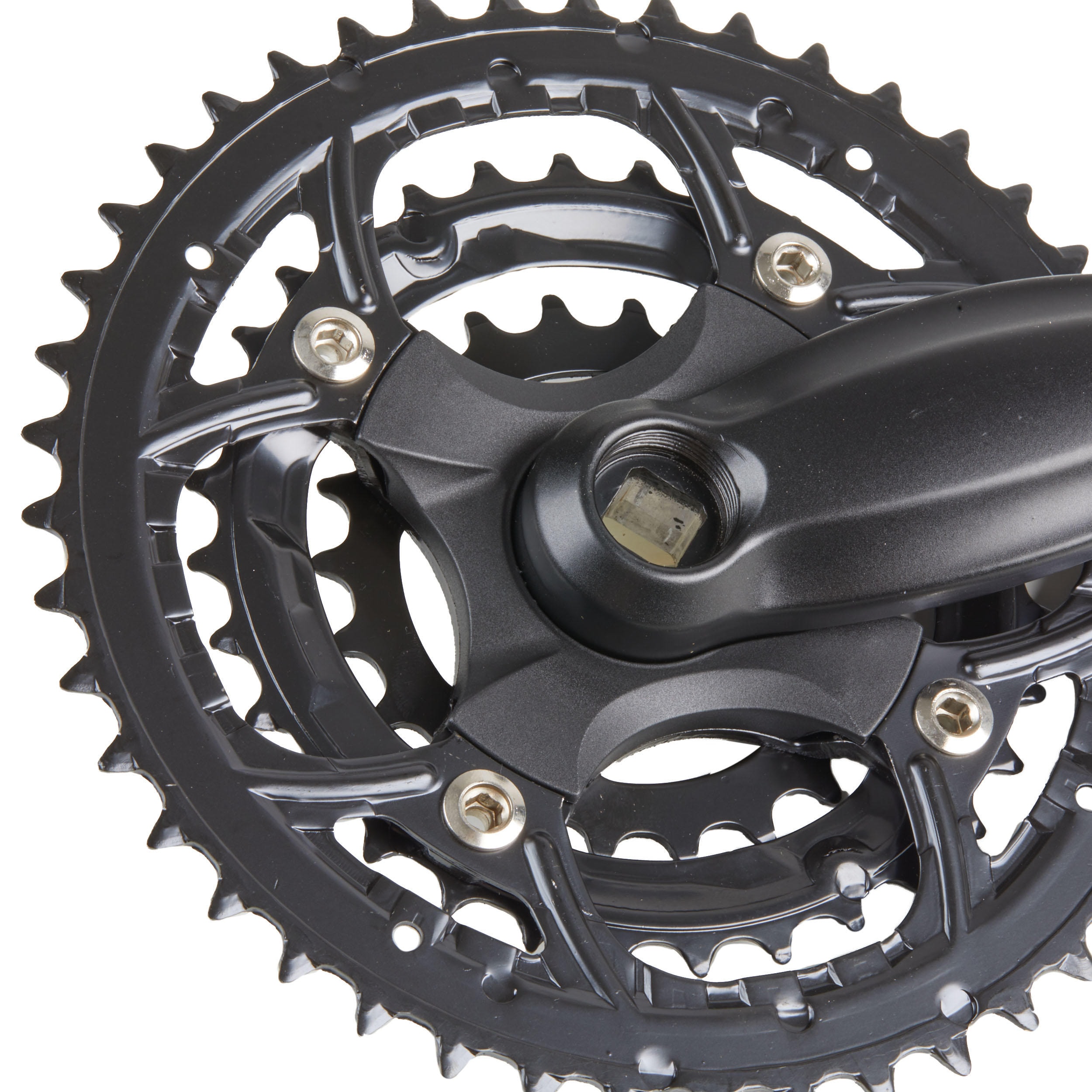PEDALIER VTT TRIPLE 7-8-9 VITESSES 44/32/22 175mm AXE CARRE - Image 1