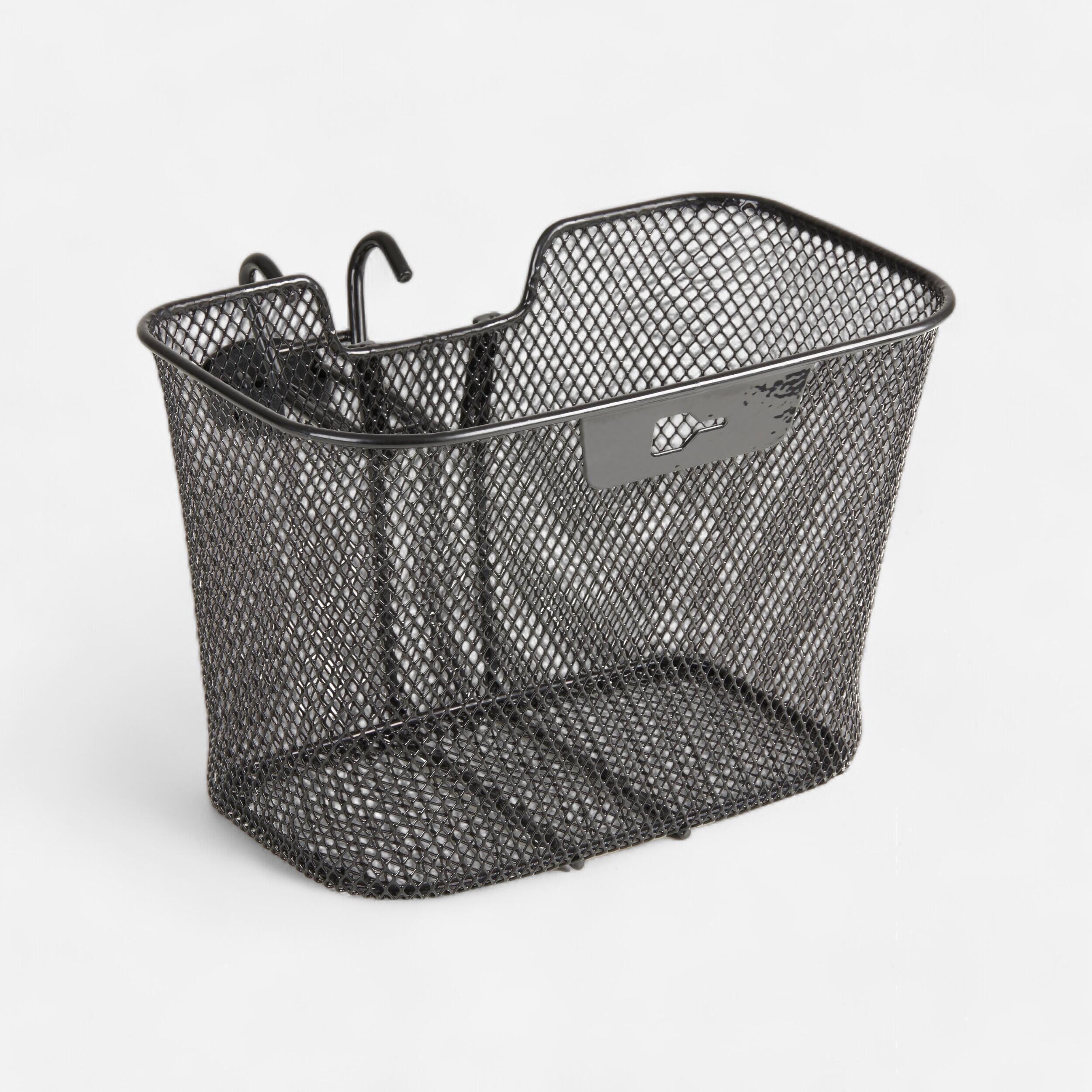 Seconde vie - Panier avant vélo Enfant 20 et 24 pouces amovible noir - Image 1