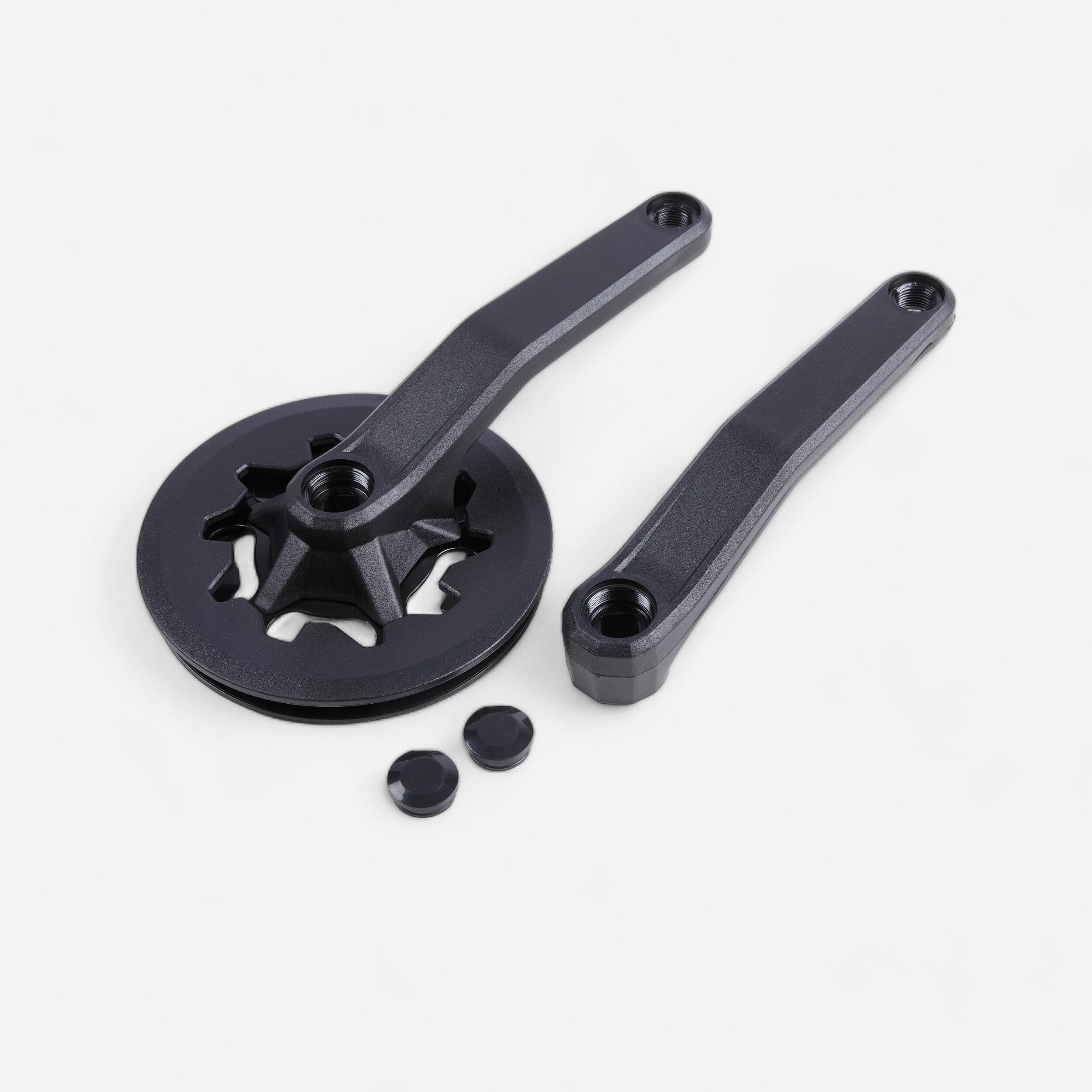 PEDALIER VTT MONO-PLATEAU 9 VITESSES 32 DENTS 170MM AXE CARRE - Image 1