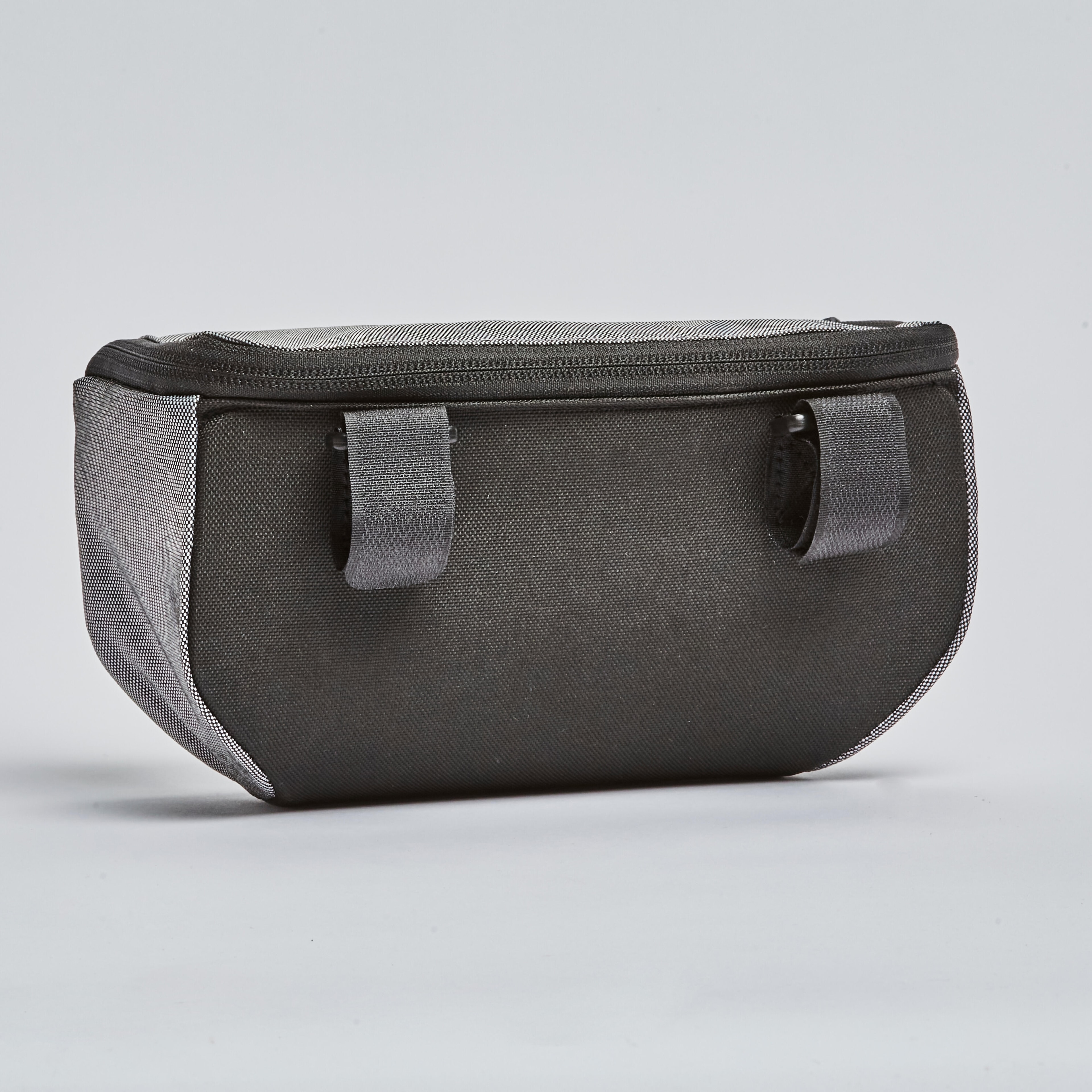 SACOCHE AVANT VELO JUNIOR NOIR GRIS - Image 1