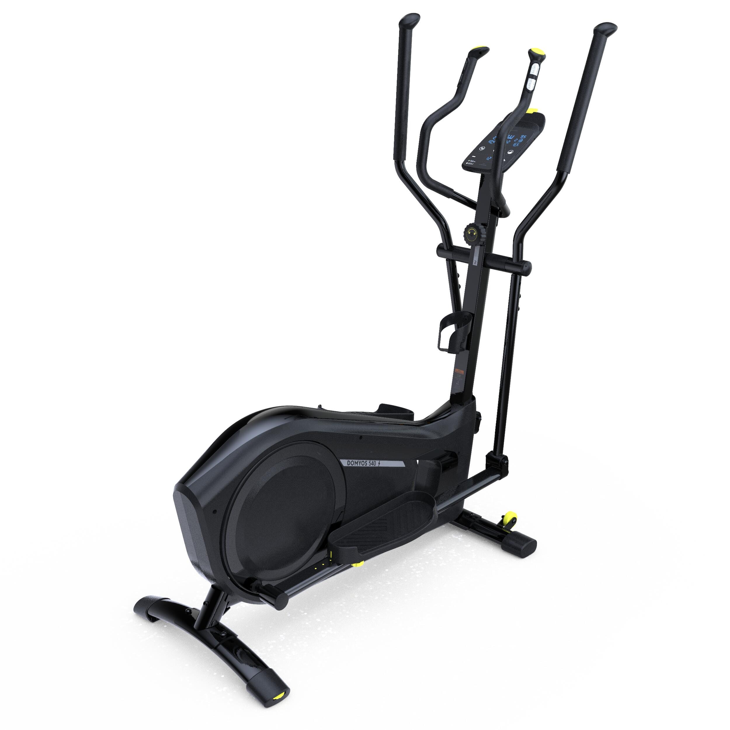 Vélo elliptique el540 noir auto-alimenté et connecté kinomap - Image 1