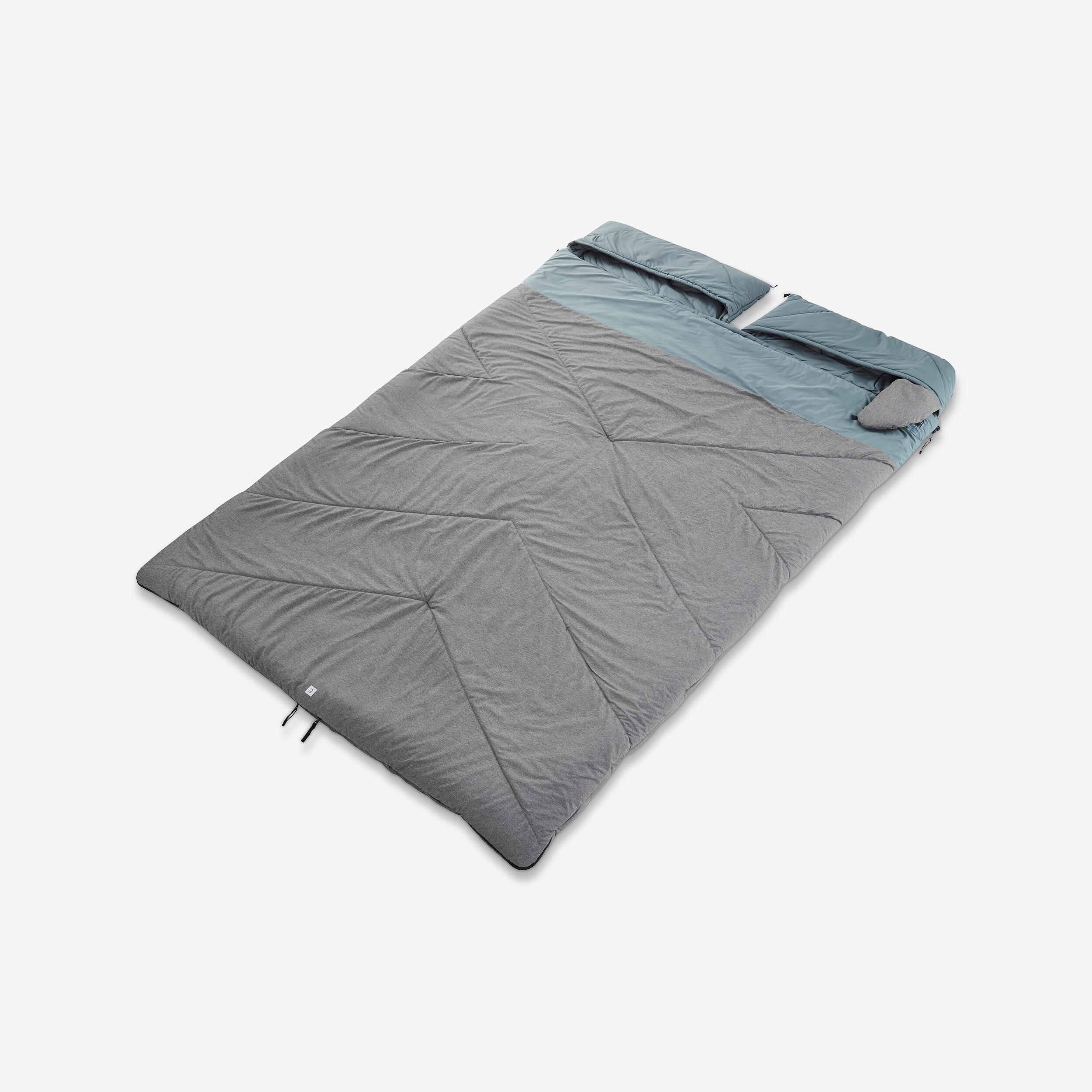 Sac de couchage de camping 0°C en coton 2 personnes, Utim confort - Image 1