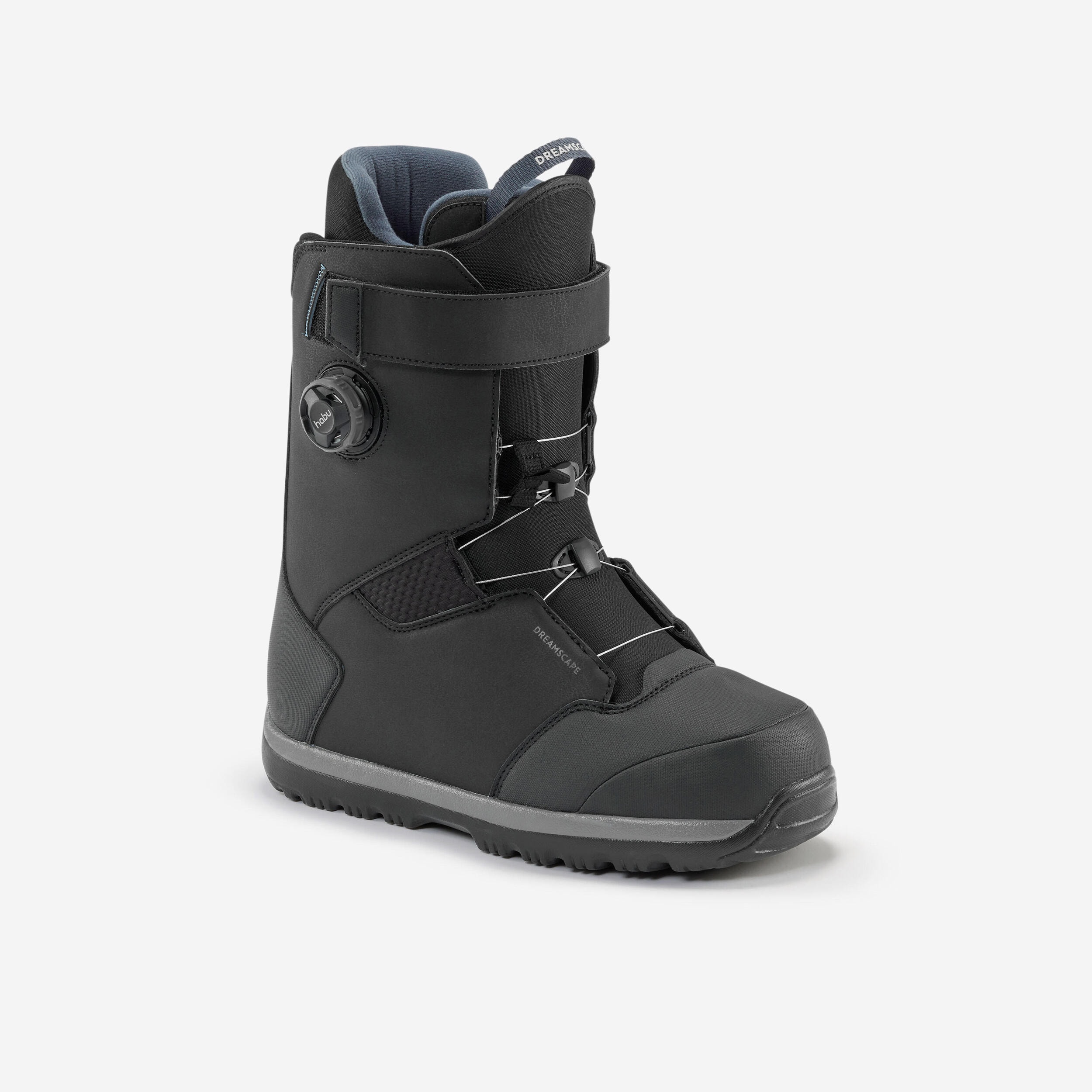 Boots de snowboard homme All Mountain - Allroad 500 noir HABU - Image 1