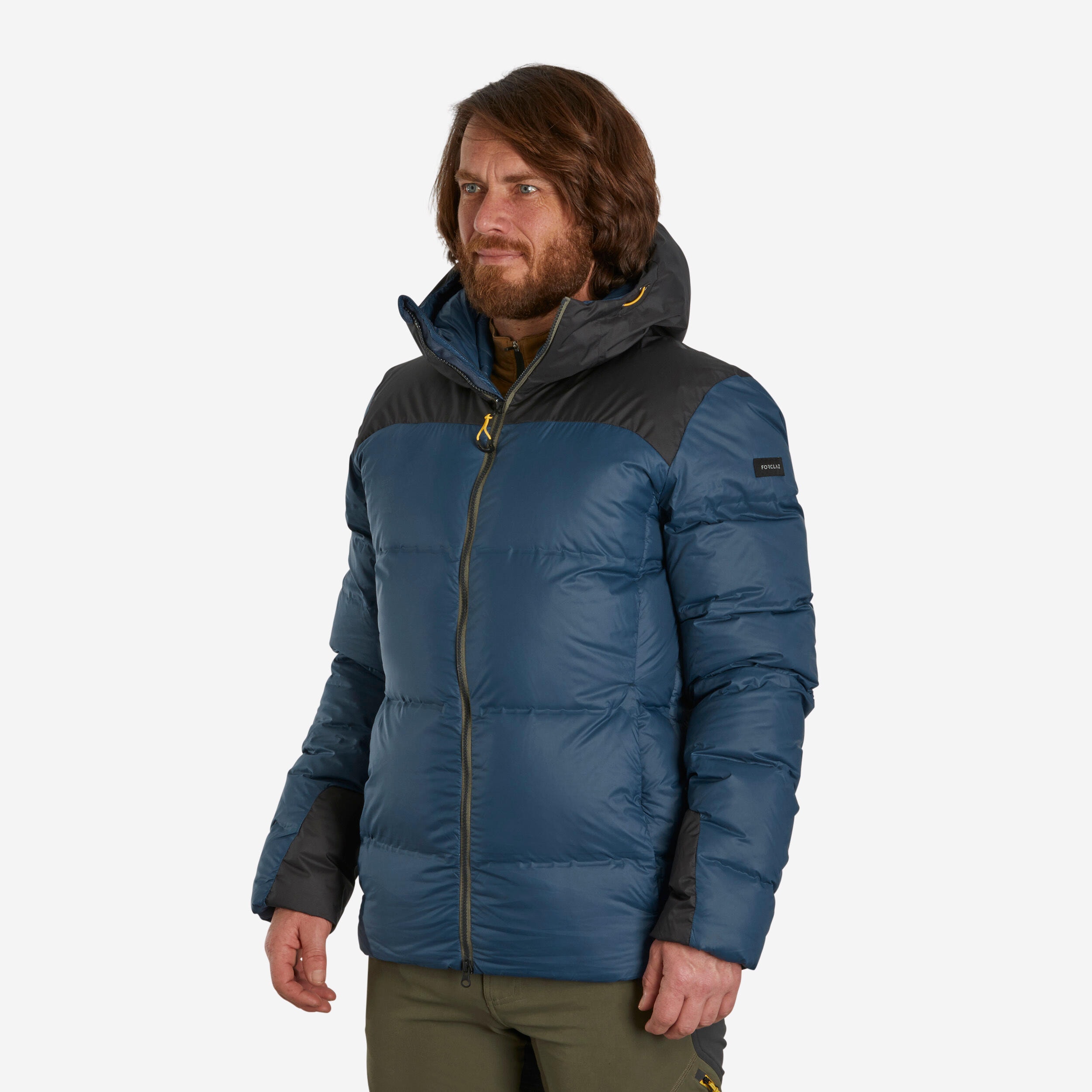 Doudoune à capuche en duvet de trek montagne - MT900 -18°C - Homme - Image 1
