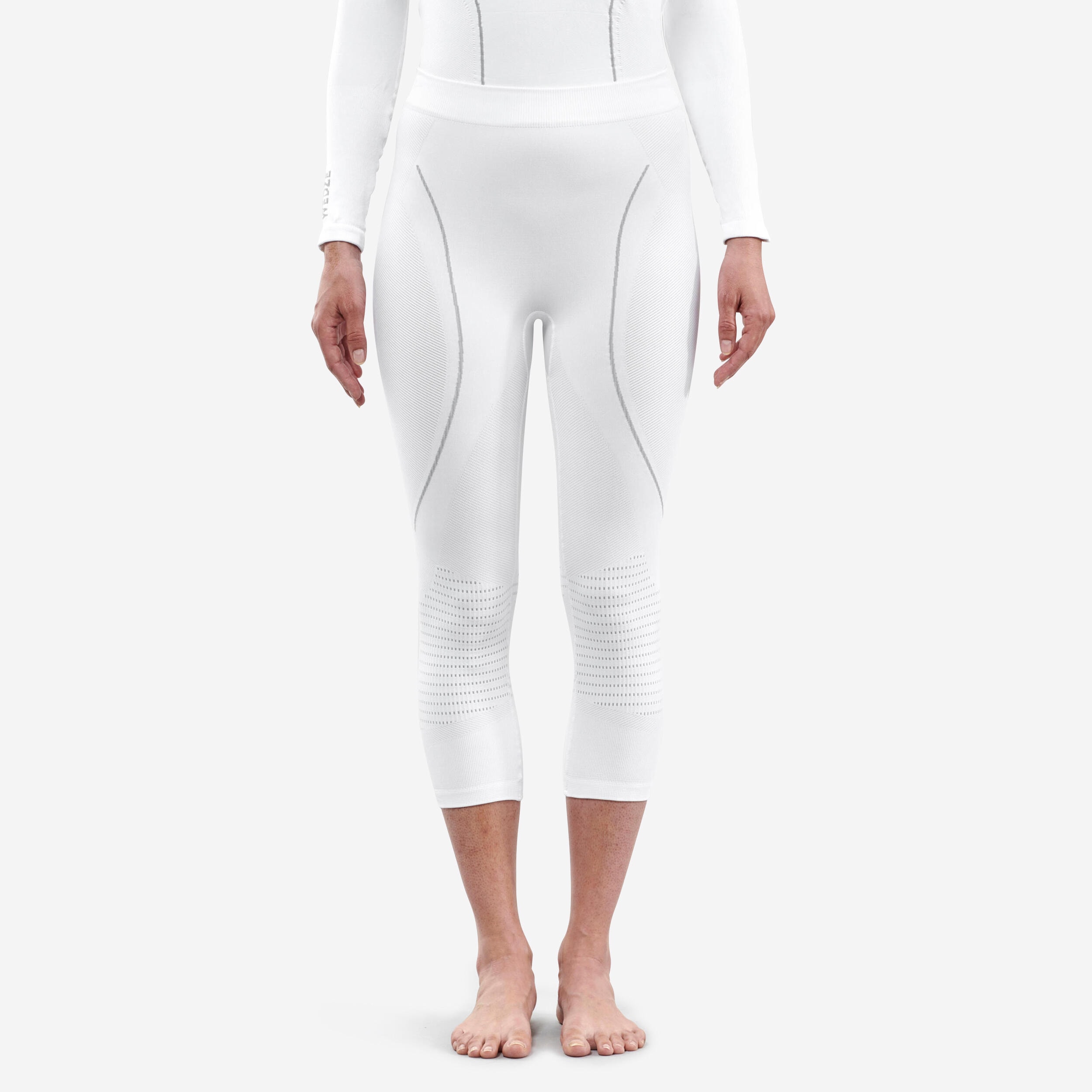 Sous-vêtement thermique de ski Femme, BL 900 seamless bas blanc - Image 1