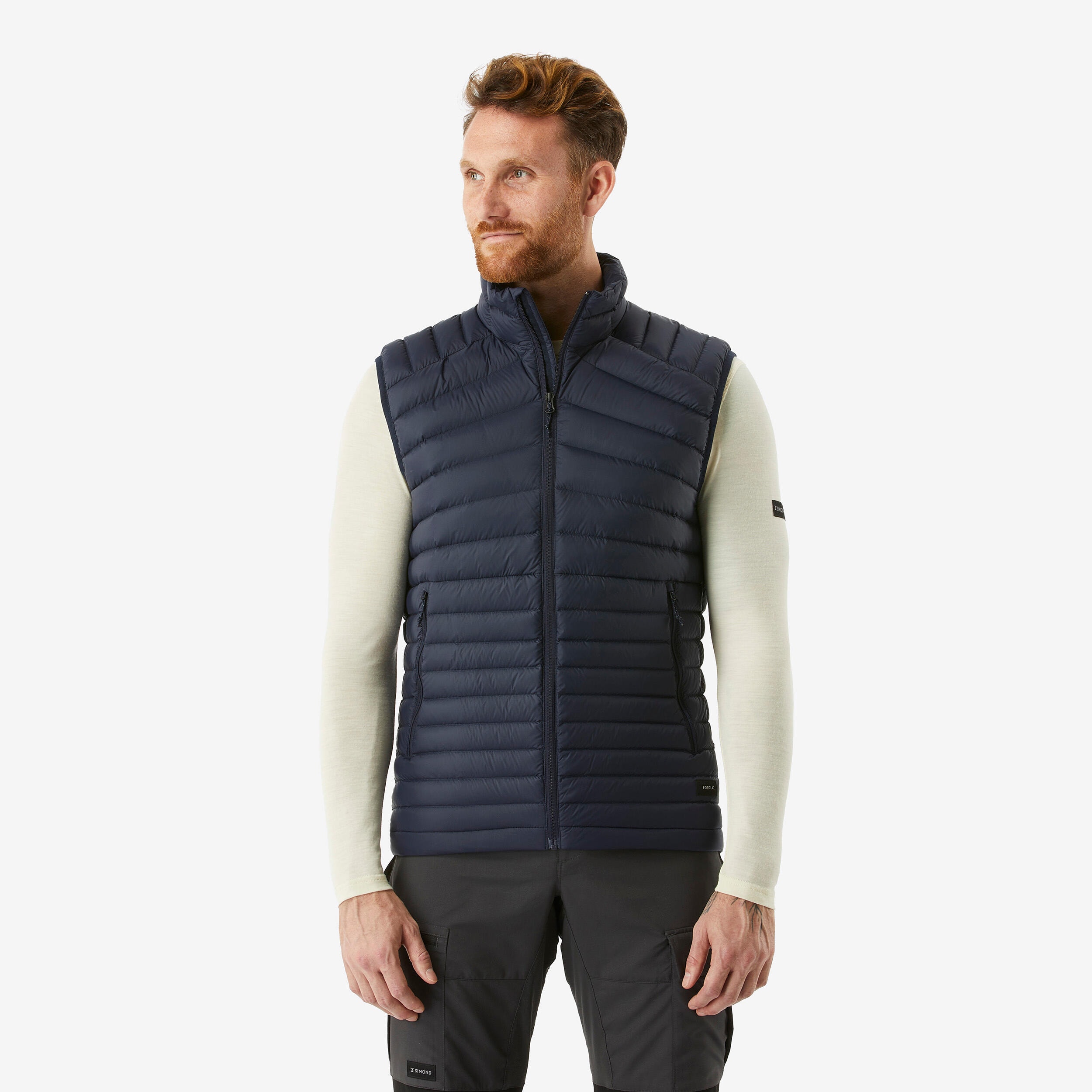Doudoune sans manches en duvet de trek montagne - MT100 - Homme - Image 1