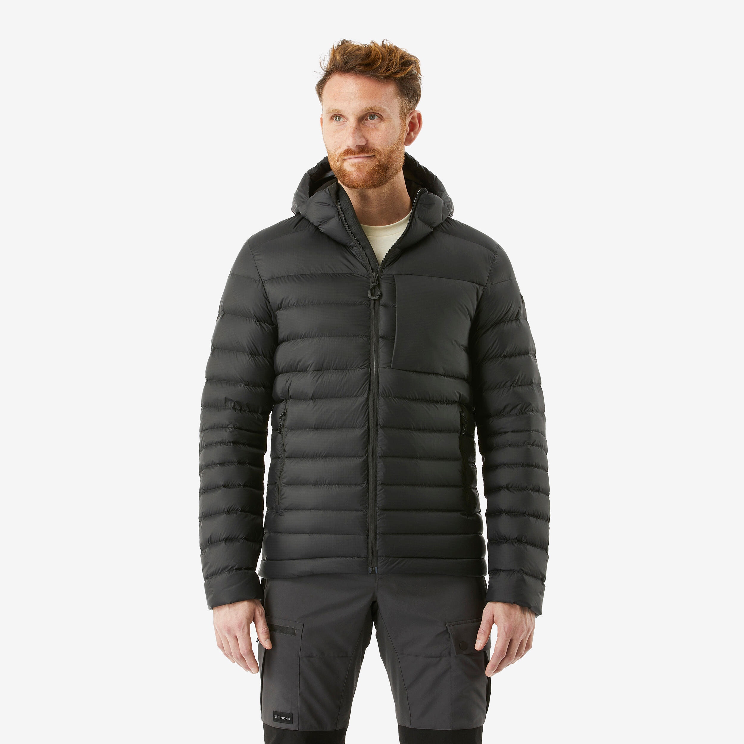 Doudoune à capuche en duvet de trek montagne - MT500 -10 °C - Homme - Image 1