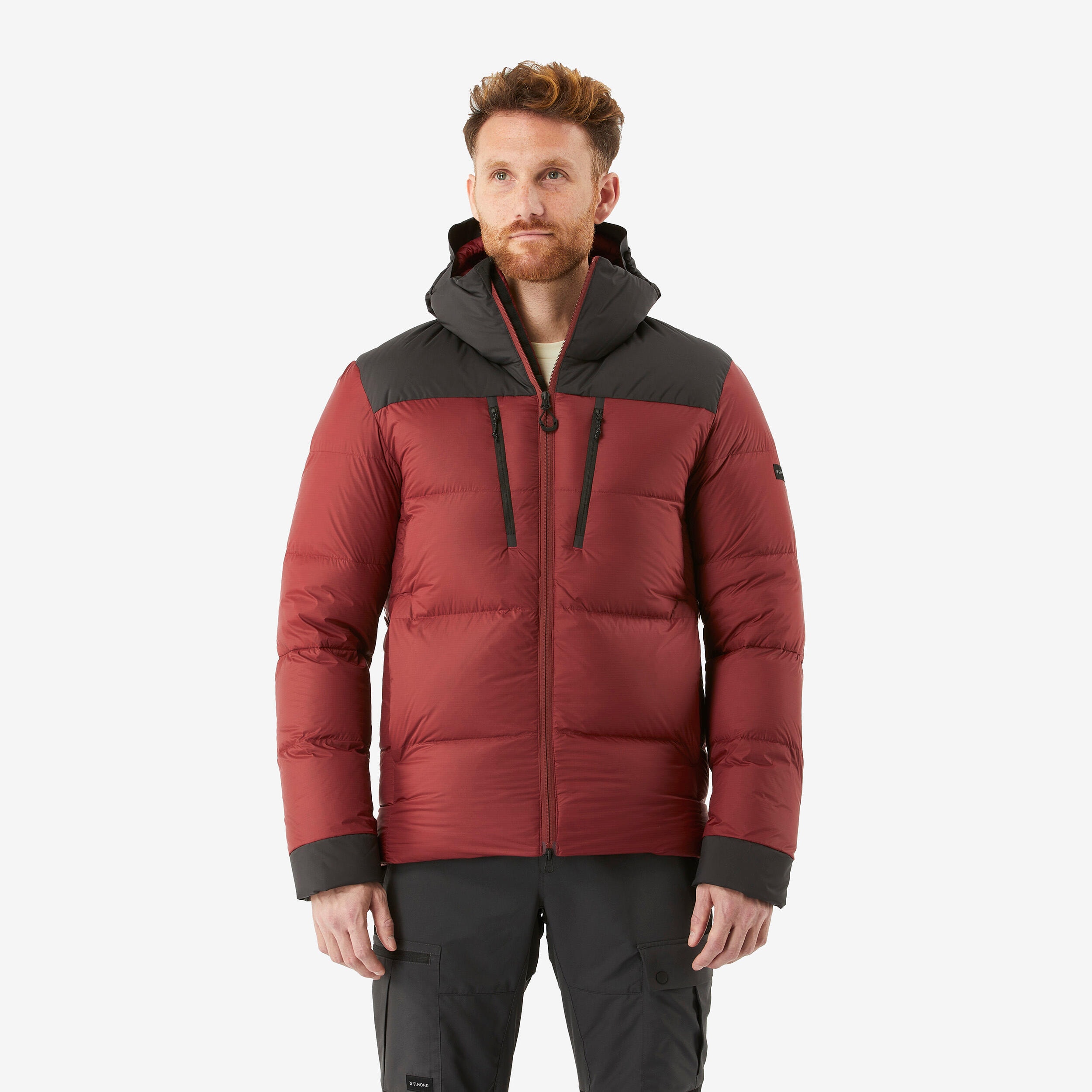 Doudoune en duvet à capuche - mt900 rouge -20°c - homme - Image 1
