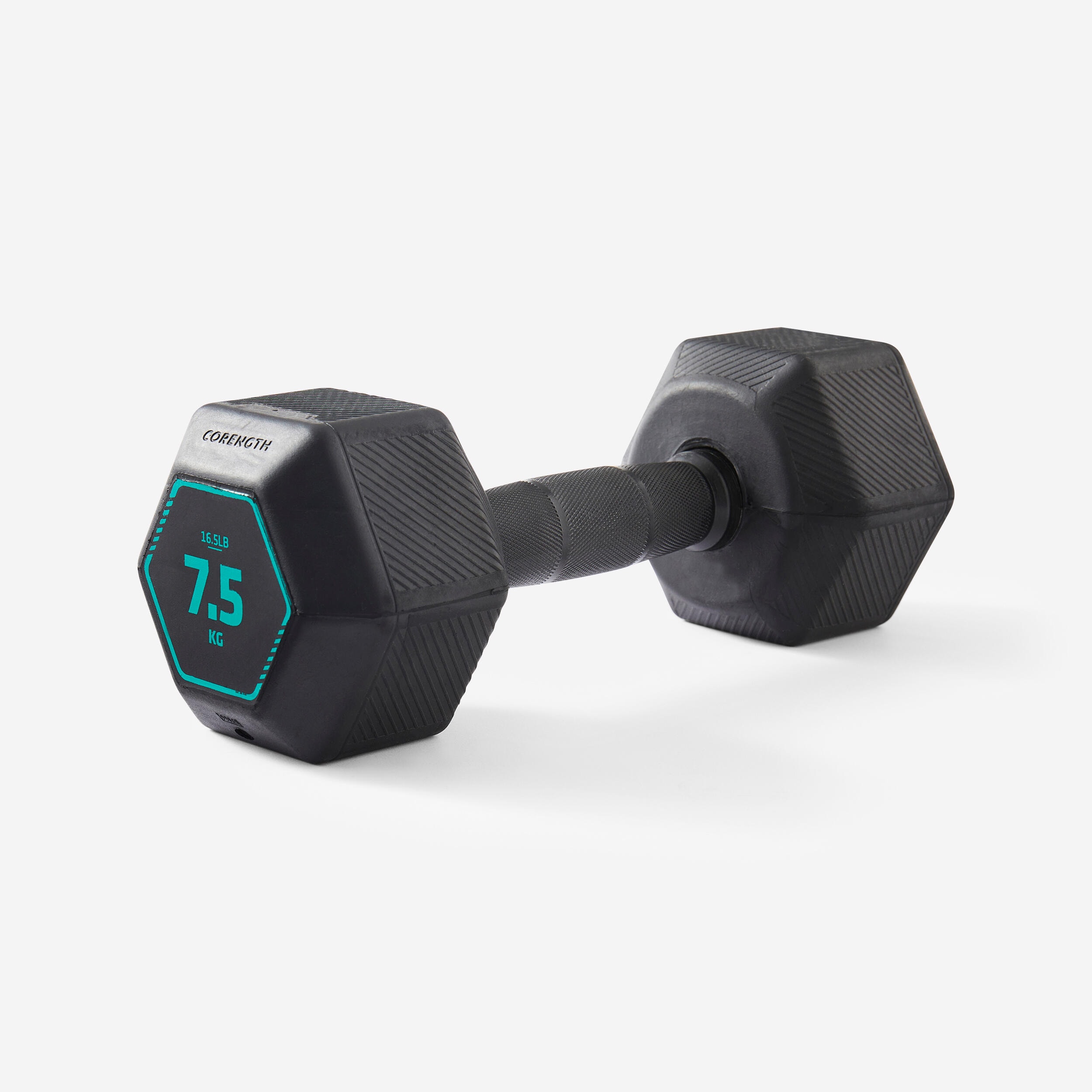 Haltère de cross training musculation 7,5kg, en fonte 80 % recyclée - Image 1