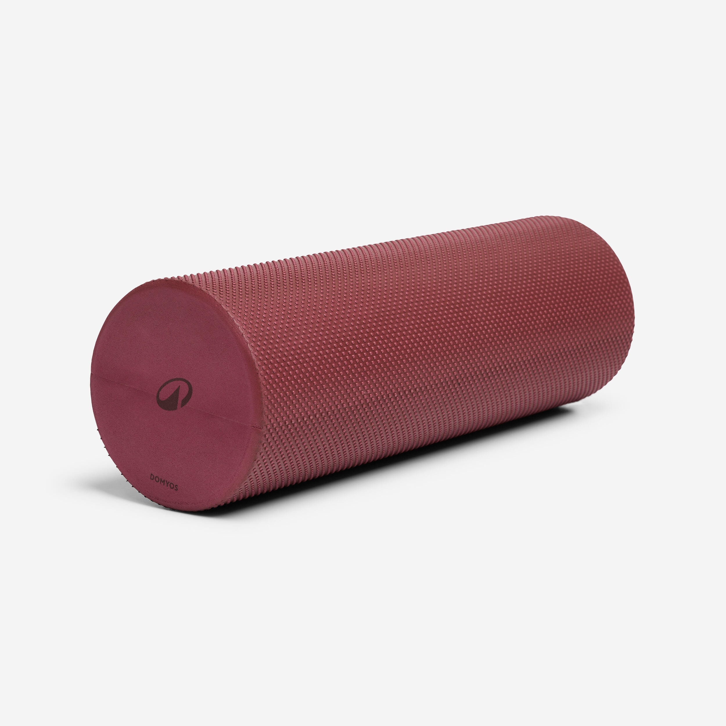 Rouleau en mousse de Pilates longueur 38 cm diamètre 13 cm, Foam roller violet - Image 1