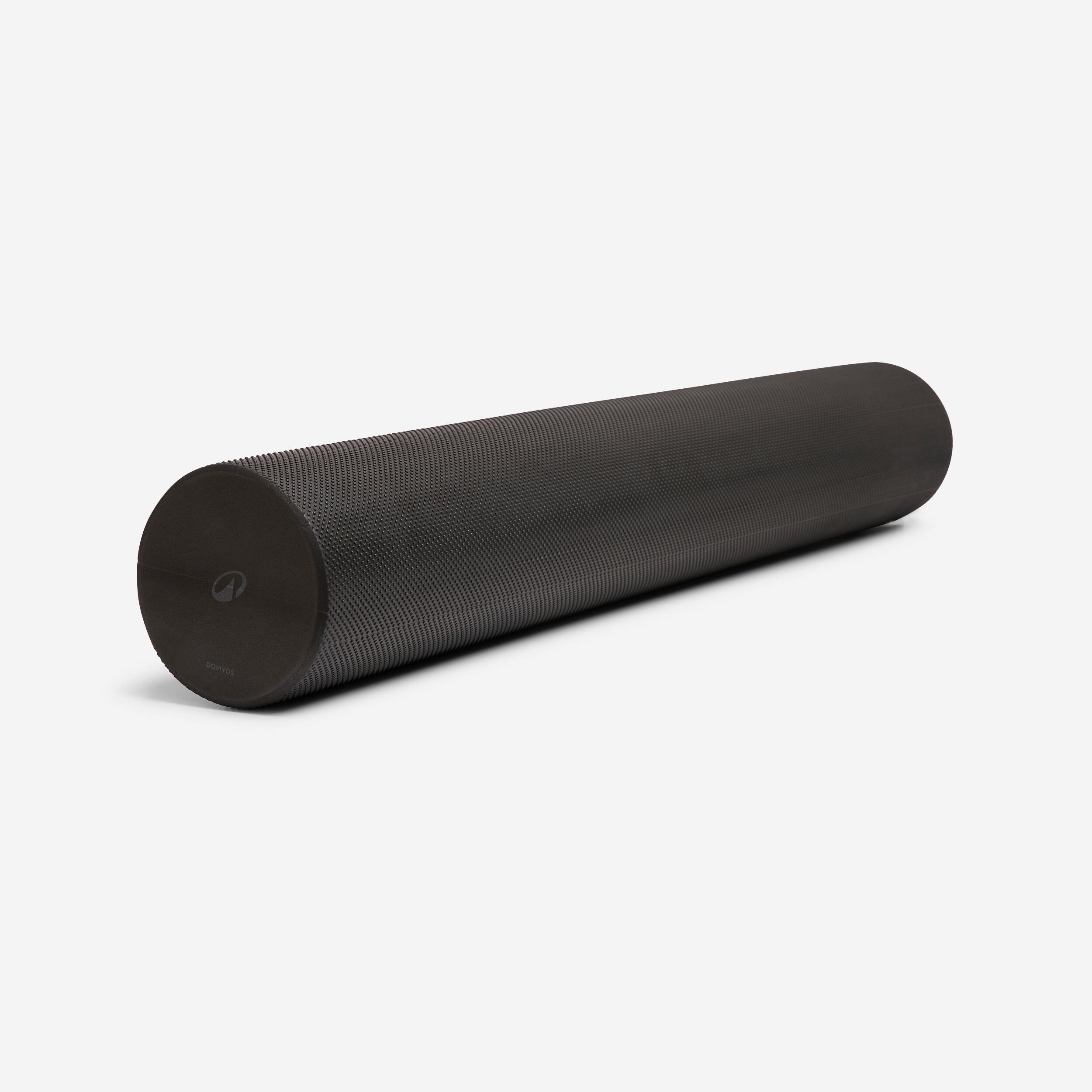 Rouleau en mousse de Pilates longueur 90 cm diamètre 15 cm, Foam roller noir - Image 1