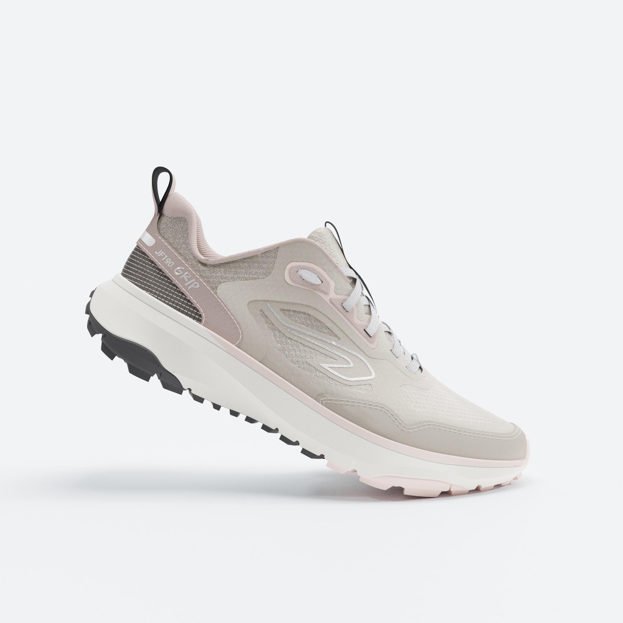 Seconde vie - Chaussures Running et Trail Femme, JF190 Grip Beige Rose - Image 1