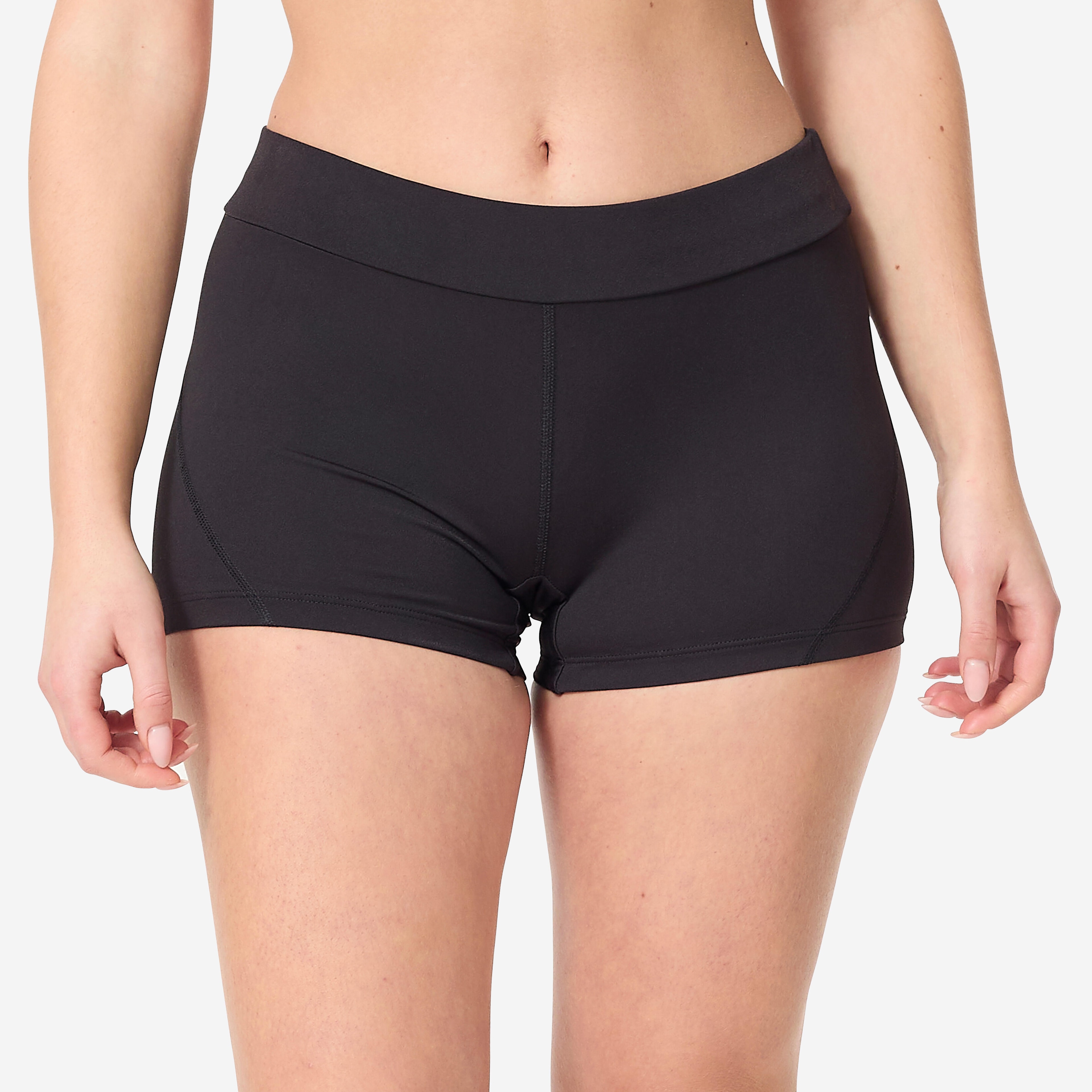 Bas de Maillot de Bain Shorty Femme Nina Noir - Image 1