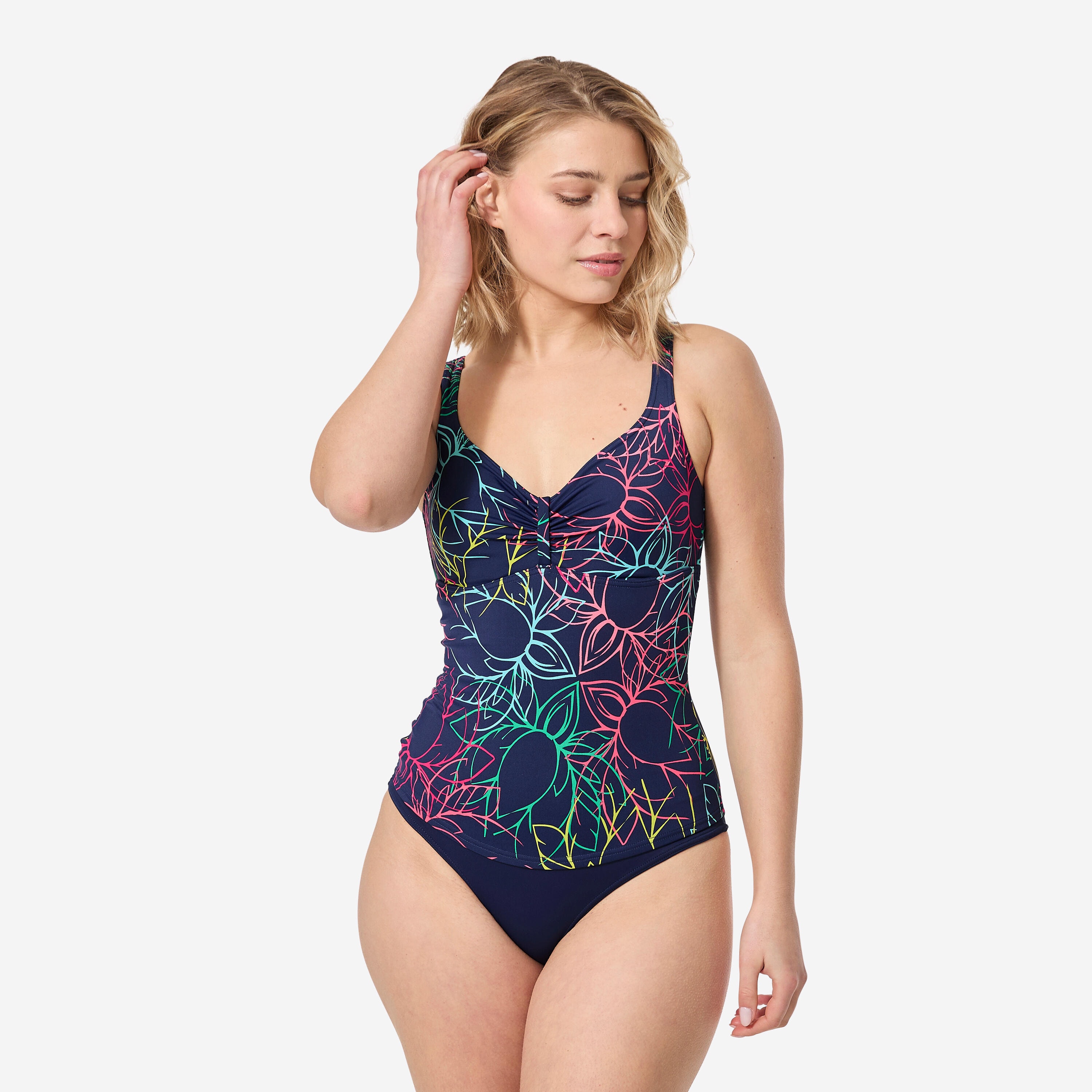 Seconde vie - Maillot de bain 1 pièce femme avec effet gainant doli nenu - Image 1