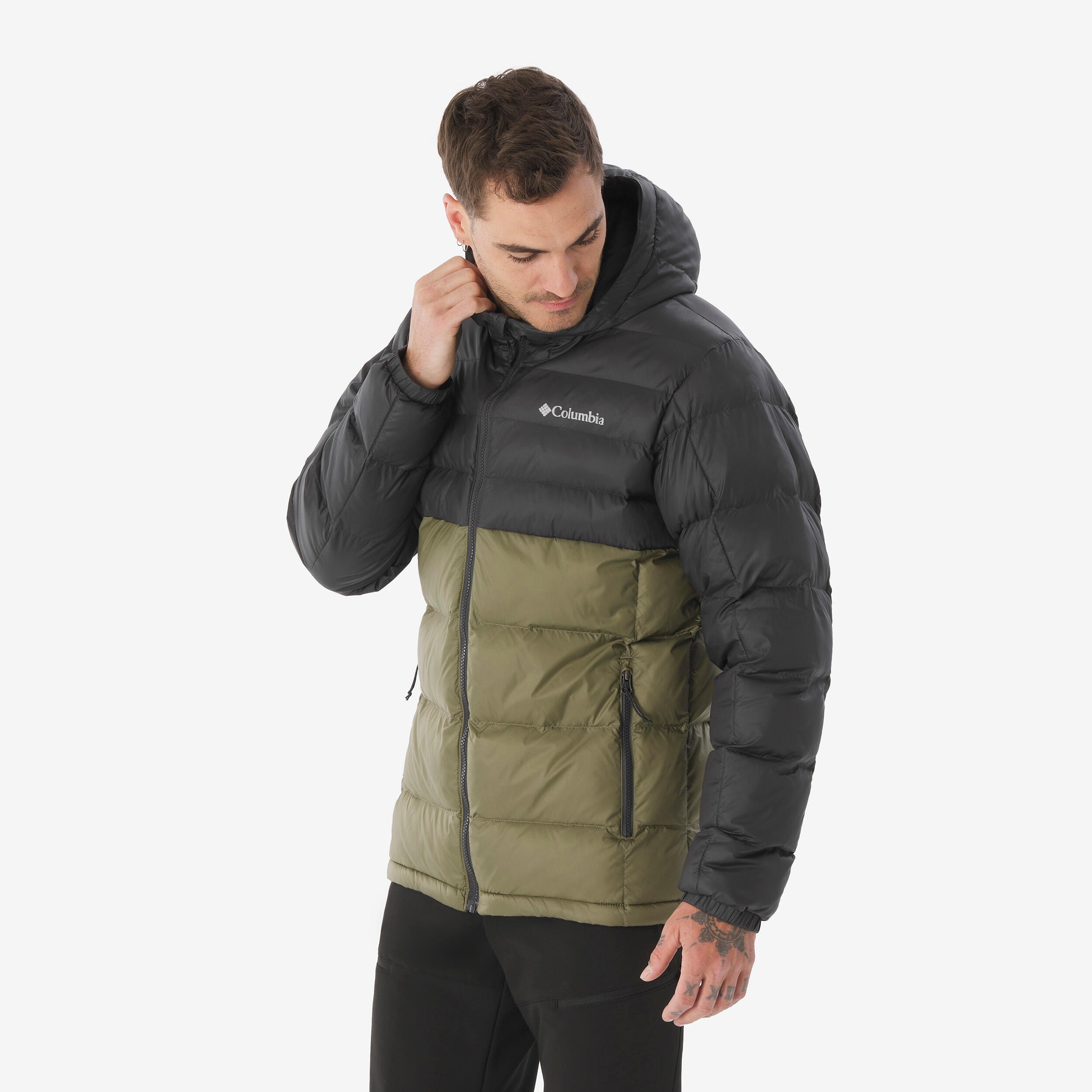 Veste chaude en duvet synthétique Colombia bleu homme, modèle Buck Butte™ II - Image 1