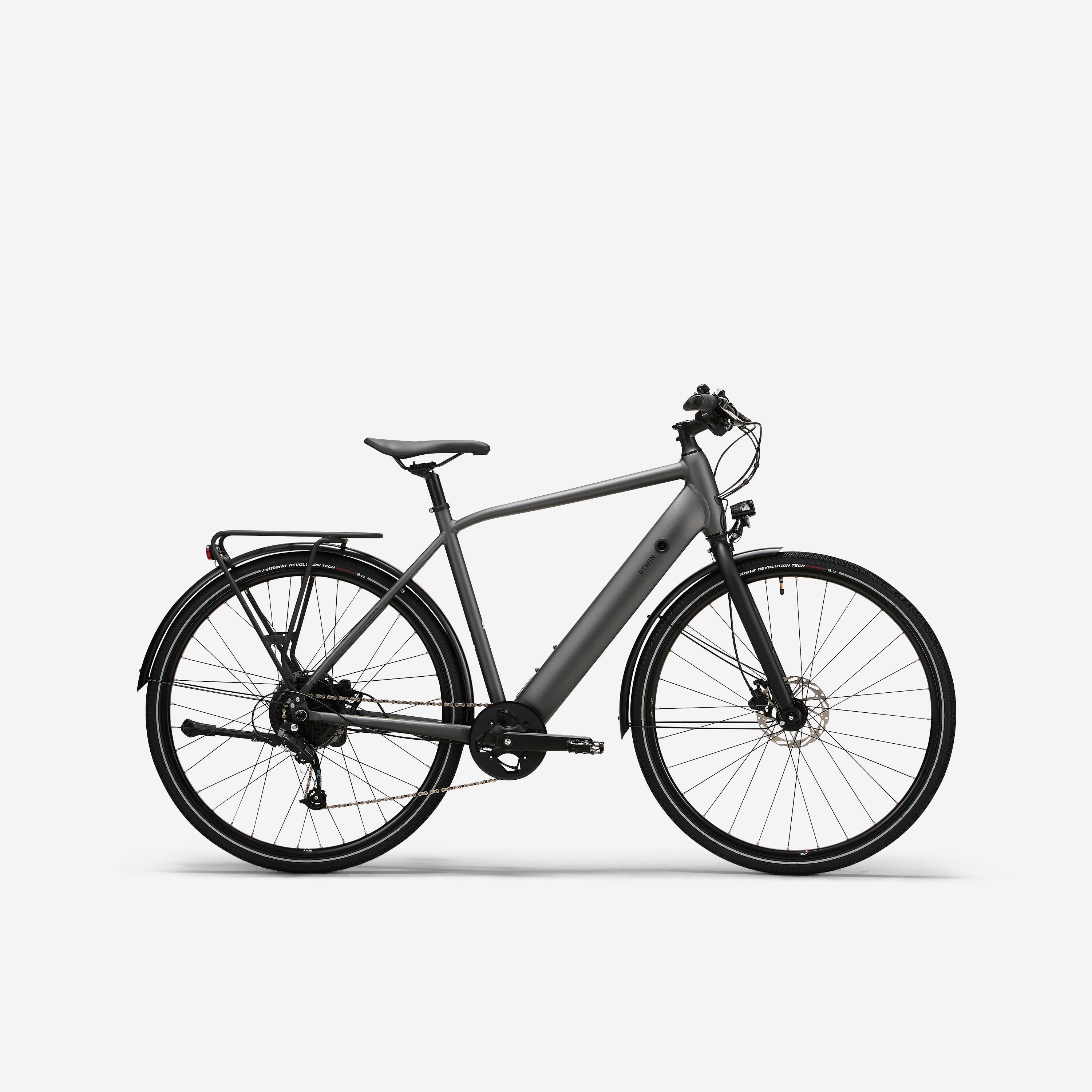 Velo ville longue distance 500 assistance electrique cadre haut. - Image 1
