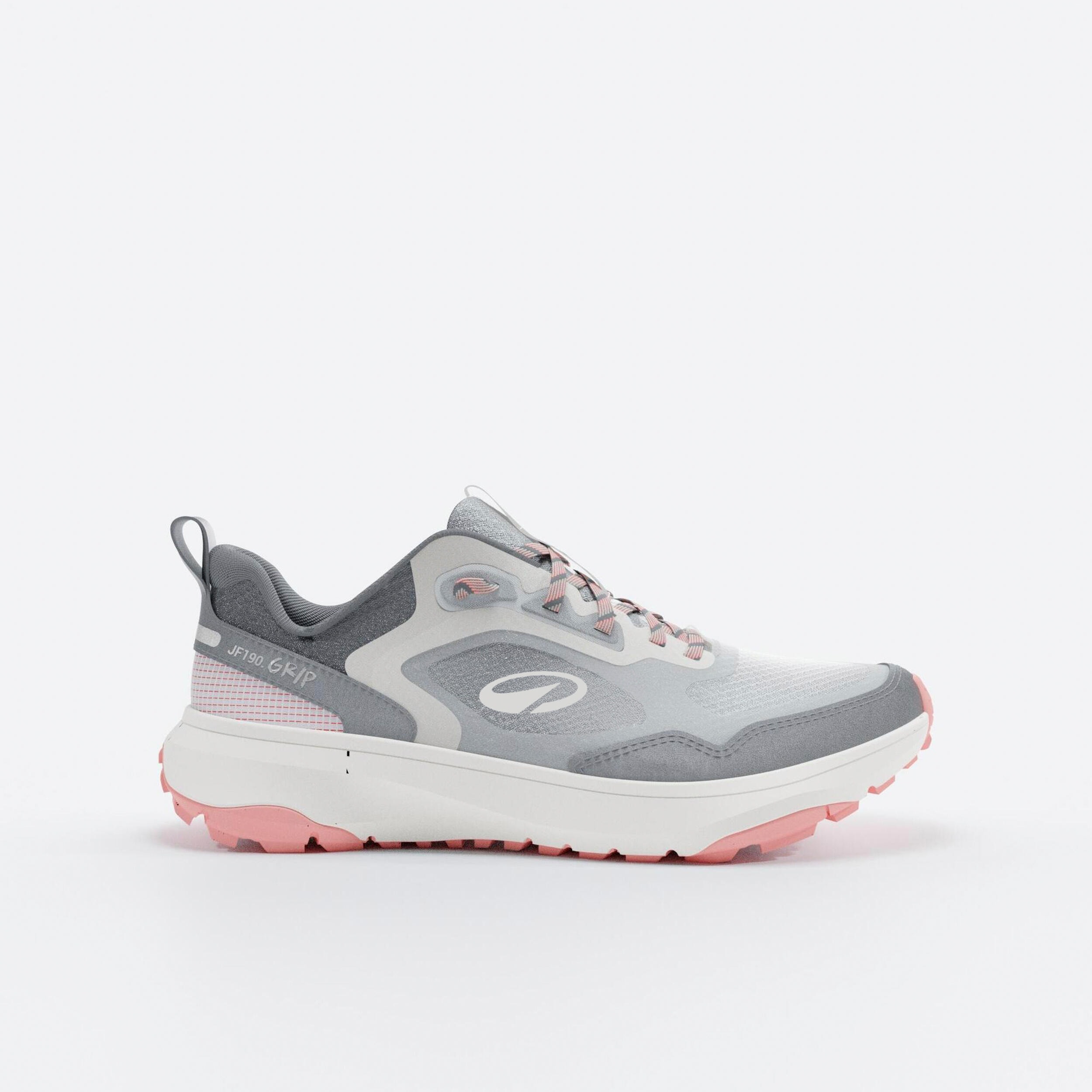 Chaussures Running et Trail Femme, JF190 Grip Gris Rose - Image 1