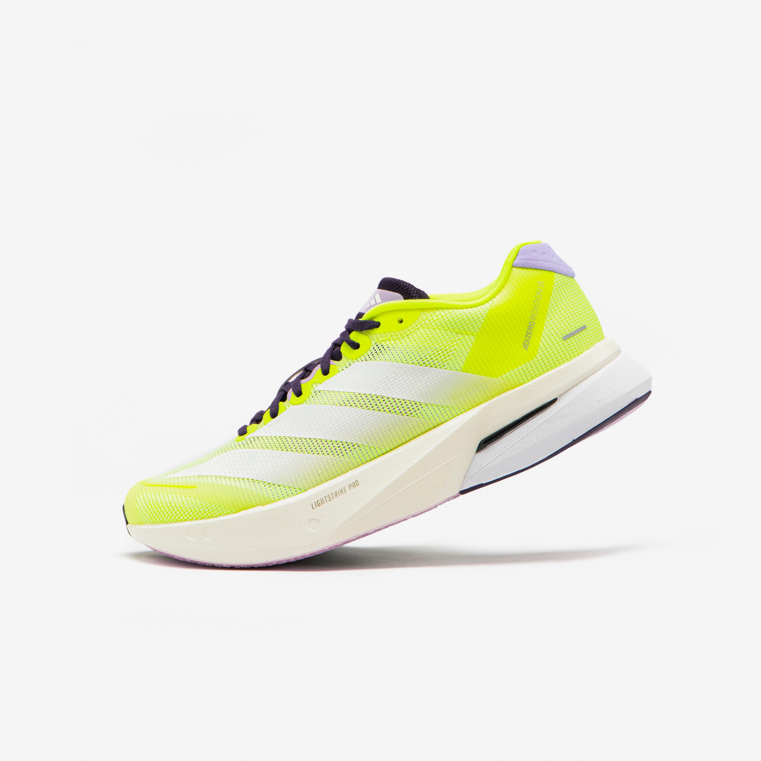 Chaussure running légère et propulsive femme, adidas Adizero Boston 13 jaune - Image 1