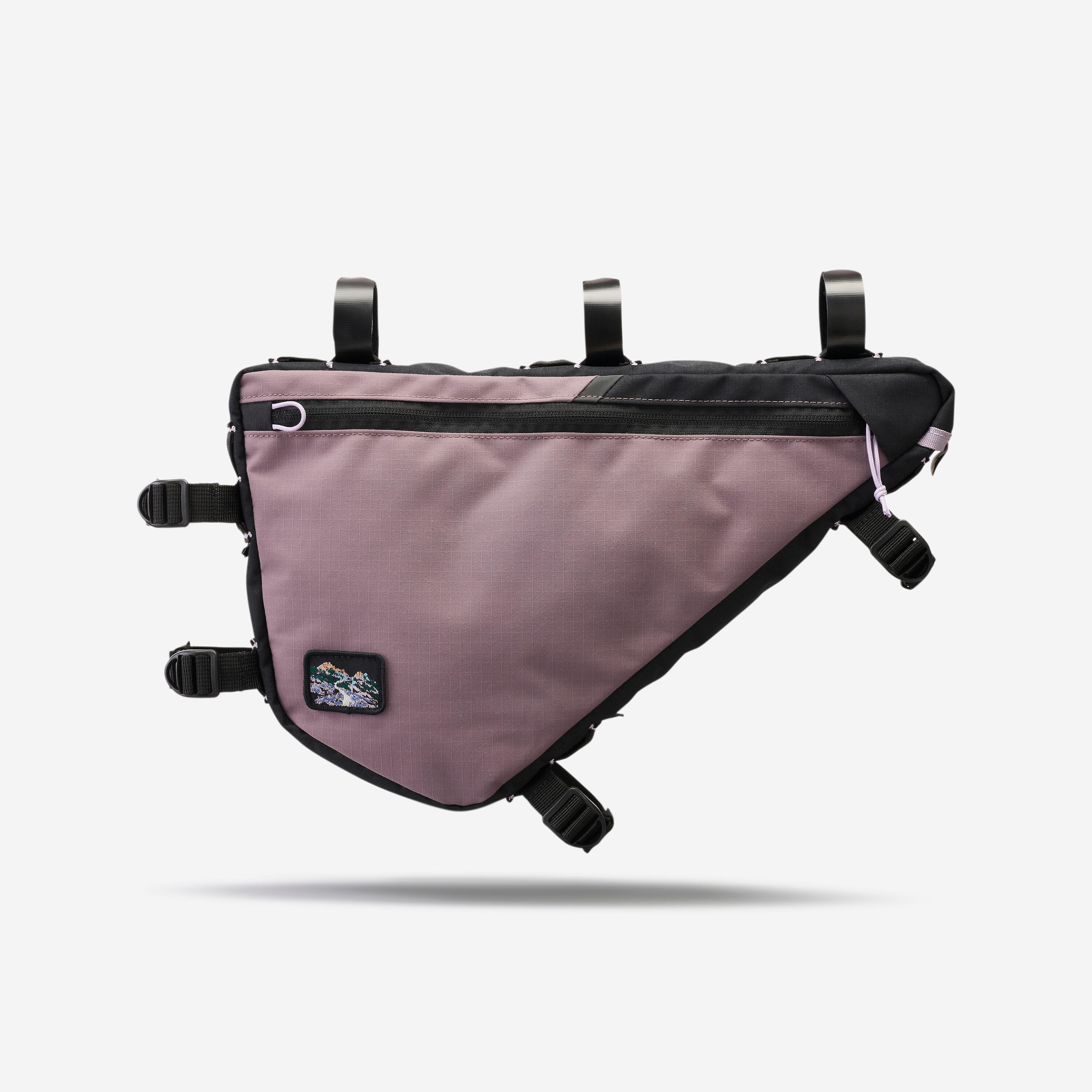 Sacoche velo de cadre full-frame 5 litres bikepacking, ADVT 500 marron - Image 1