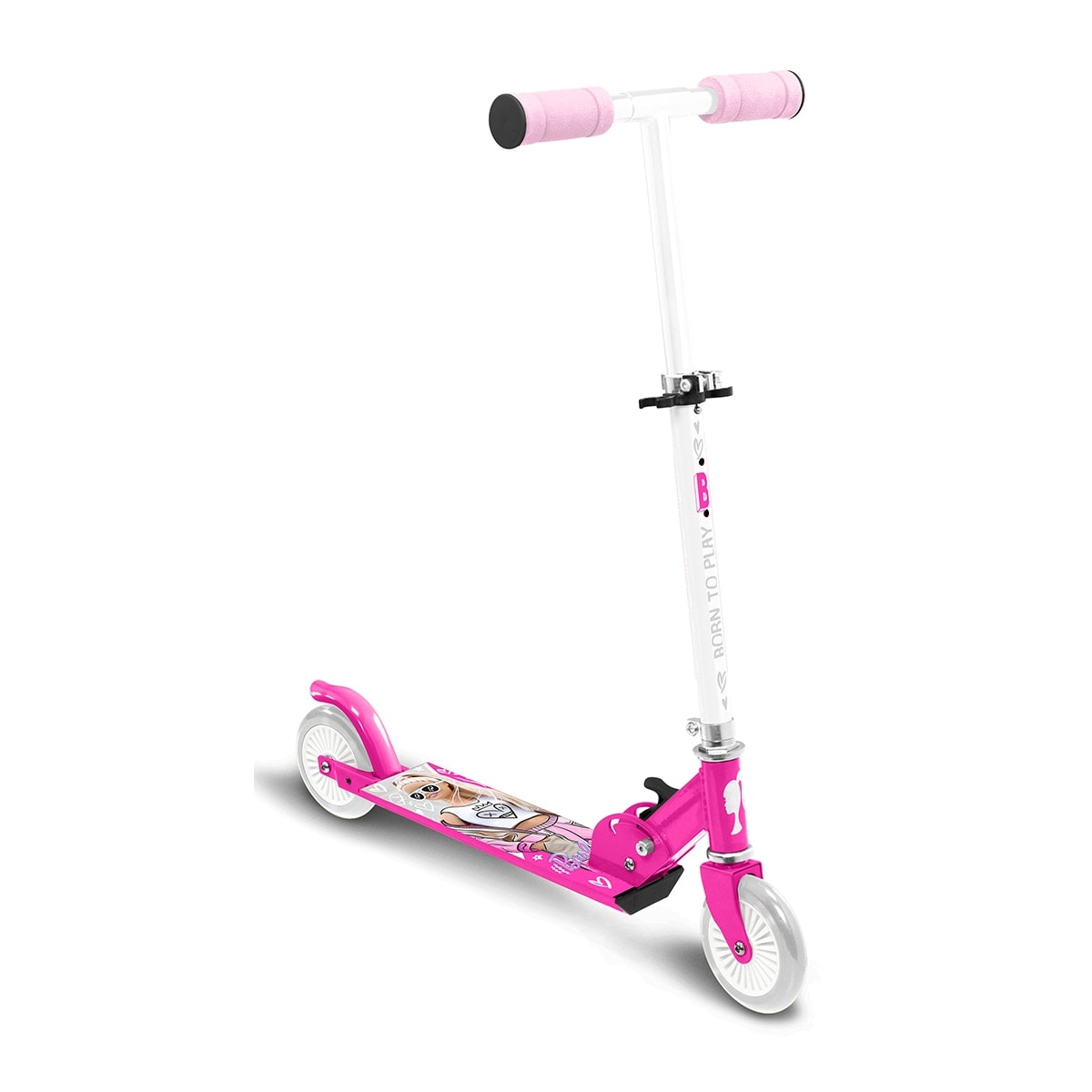 Stamp - Patinete 2 Ruedas Barbie Stamp. - Image 1